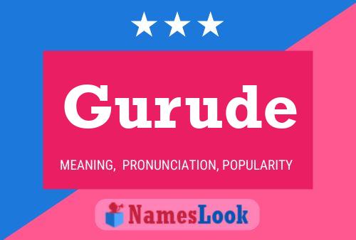 Gurude Name Poster