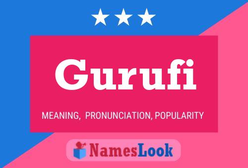 Gurufi Name Poster