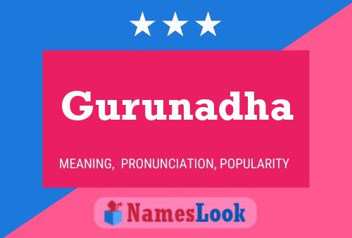 Gurunadha Name Poster