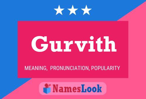 Gurvith Name Poster