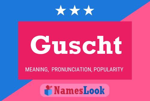 Guscht Name Poster