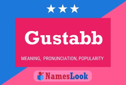 Gustabb Name Poster