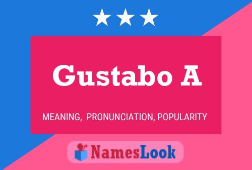 Gustabo A Name Poster