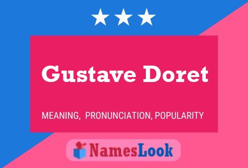 Gustave Doret Name Poster