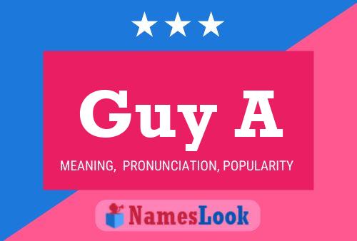 Guy A Name Poster