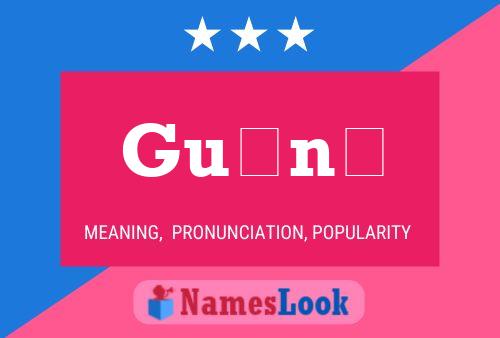 Guðný Name Poster