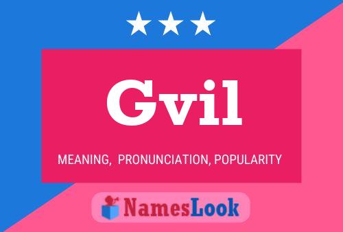 Gvil Name Poster