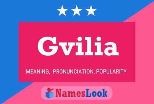 Gvilia Name Poster