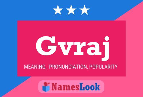 Gvraj Name Poster