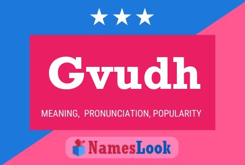 Gvudh Name Poster