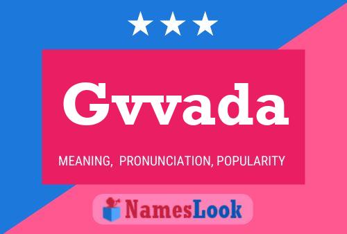 Gvvada Name Poster