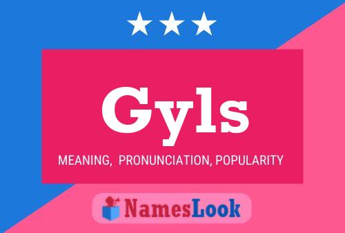 Gyls Name Poster