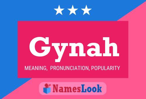 Gynah Name Poster