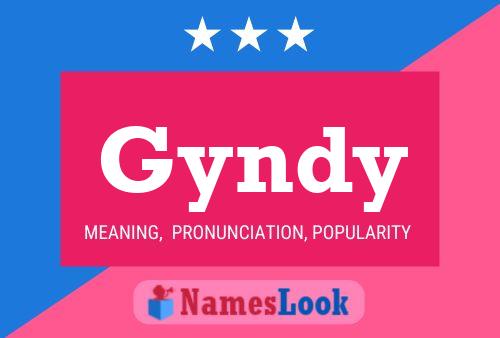 Gyndy Name Poster