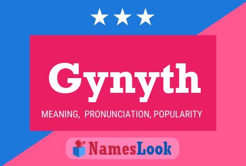 Gynyth Name Poster