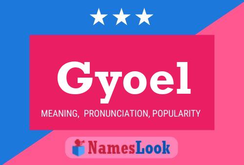 Gyoel Name Poster