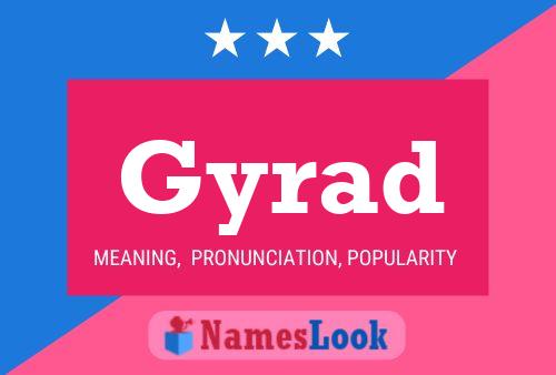 Gyrad Name Poster