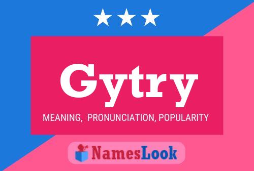 Gytry Name Poster