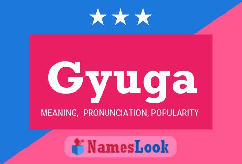 Gyuga Name Poster