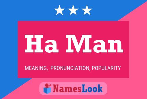 Ha Man Name Poster