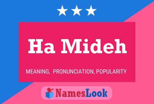 Ha Mideh Name Poster