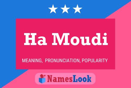 Ha Moudi Name Poster