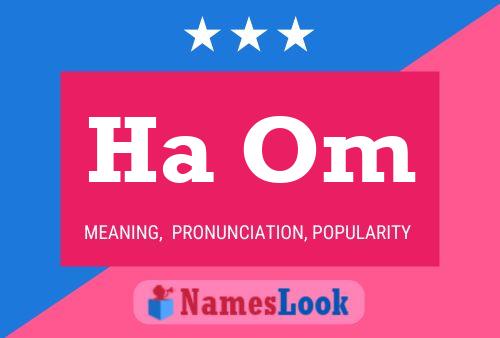 Ha Om Name Poster