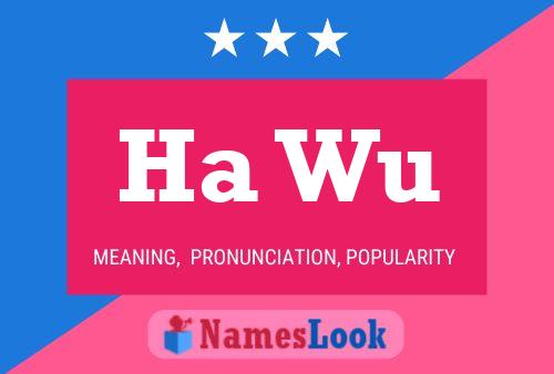 Ha Wu Name Poster