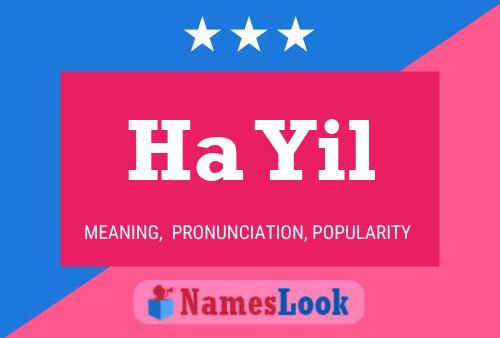 Ha Yil Name Poster