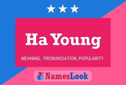 Ha Young Name Poster