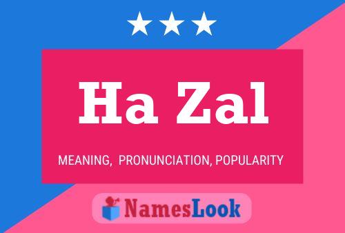 Ha Zal Name Poster