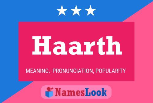 Haarth Name Poster