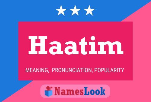 Haatim Name Poster