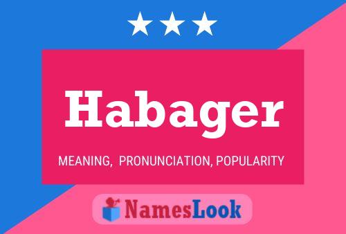 Habager Name Poster