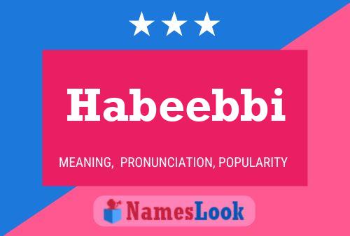 Habeebbi Name Poster