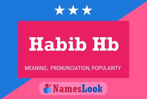 Habib Hb Name Poster