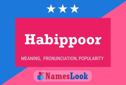 Habippoor Name Poster