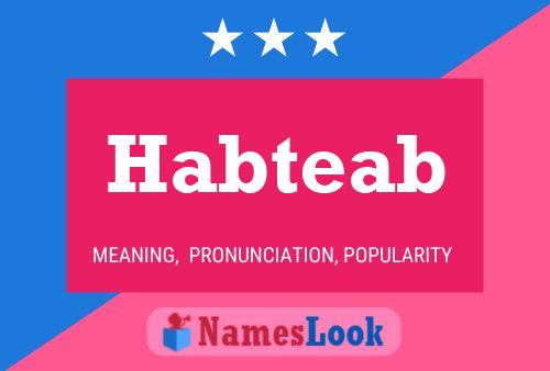 Habteab Name Poster