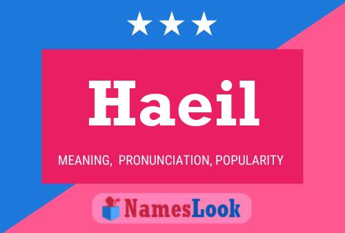 Haeil Name Poster