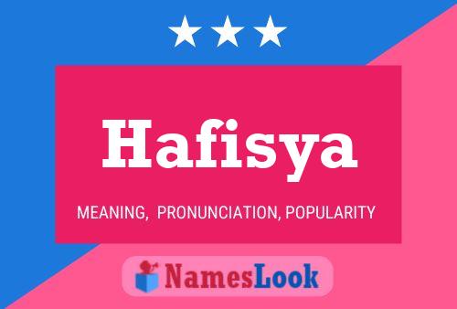 Hafisya Name Poster