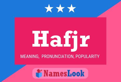 Hafjr Name Poster