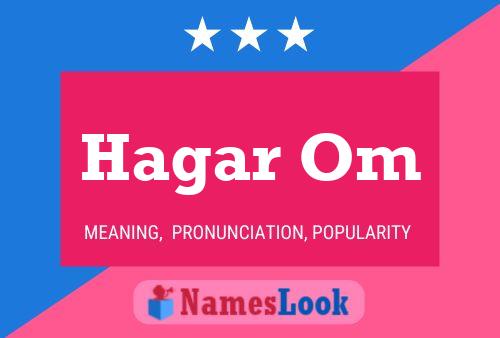 Hagar Om Name Poster