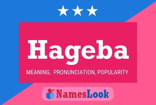 Hageba Name Poster