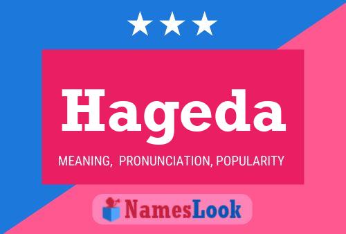 Hageda Name Poster