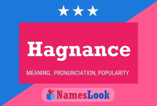 Hagnance Name Poster