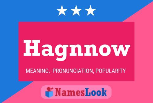 Hagnnow Name Poster