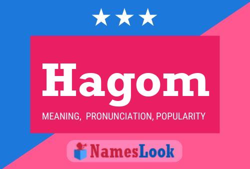 Hagom Name Poster