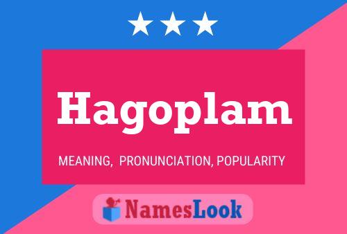 Hagoplam Name Poster