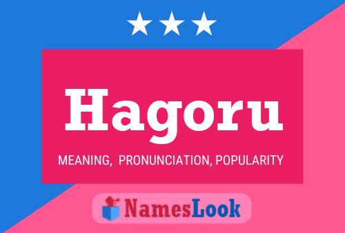 Hagoru Name Poster