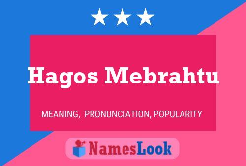 Hagos Mebrahtu Name Poster